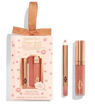 Набір для губ Charlotte Tilbury Pillow Talk Mini Glossy Lips Duo Pillow Talk Original 000161 фото