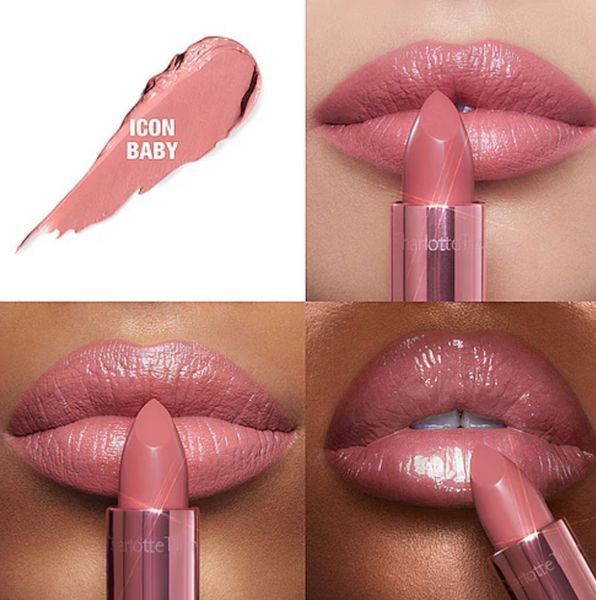 Помада для губ Charlotte Tilbury K.I.S.S.I.N.G Satin Shine Lipstick відтінок Icon Baby, 3.5 гр 0000013 фото