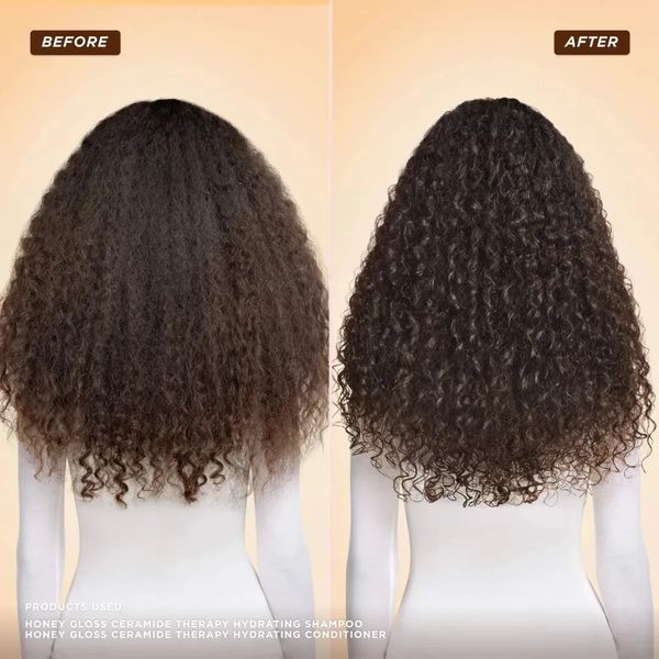 Набір для волосся Gisou Honey Gloss Hair Wash Duo (шампунь 250 мл + кондиціонер 200 мл) 2896618117 фото