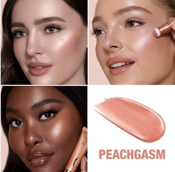 Кремовые румяна Charlotte Tilbury Beauty Light Wands оттенок Peachgasm, 12 мл 000074 фото