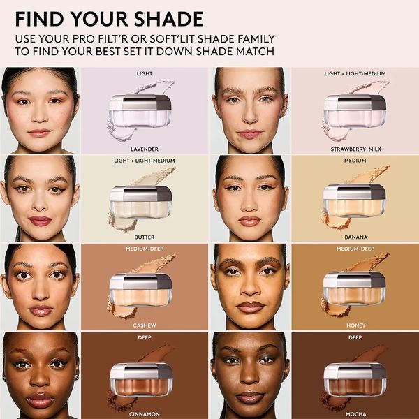 Розсипчаста пудра з пуховкою Fenty Beauty by Rihanna Set it Down Superfine Blurring Setting Powder, відтінок Butter 15 г 2854711465 фото