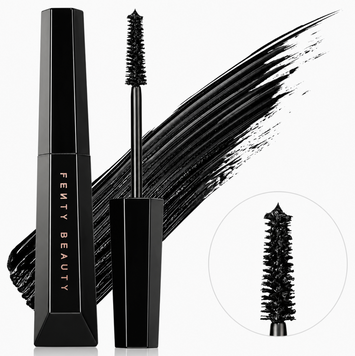 Туш для вій Fenty Beauty by Rihanna Hella Thicc Volumizing Mascara відтінок Cuz I`m Black, 10 мл  000128 фото