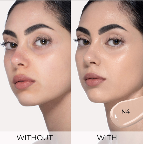 Тональный крем NATASHA DENONA Hy-Glam Foundation Hydrating & Blurring Luminous Longwear Serum оттенок 4N, 30 мл 000235 фото