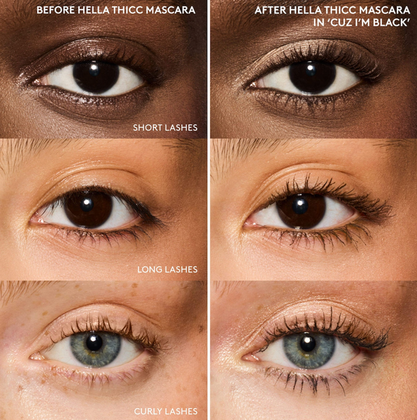 Тушь для ресниц Fenty Beauty by Rihanna Hella Thicc Volumizing Mascara  оттенок Cuz I`m Black, 10 мл 000128 фото