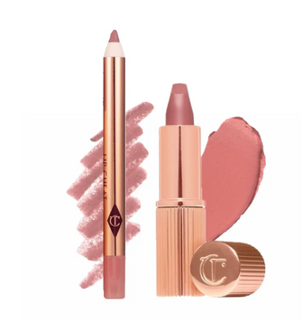 Набір для губ Charlotte Tilbury Mini Lipstick & Liner Set відтінок Pillow Talk 2858588426 фото