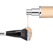 Двосторонній пензлик для тонального засобу Makeup by Mario F4 Dual-Ended Foundation and Face Brush 000163 фото 4