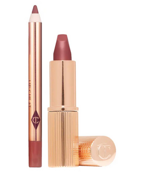 Набір для губ Charlotte Tilbury Mini Lipstick & Liner Set відтінок Pillow Talk Medium 000122 фото