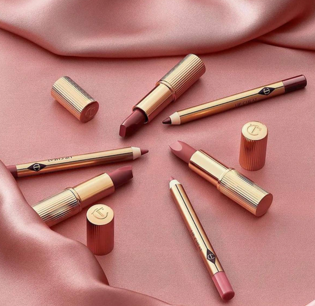 Набор для губ Charlotte Tilbury Mini Lipstick & Liner Set оттенок Pillow Talk Medium 000122 фото