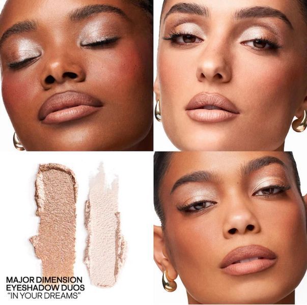 Тени спаркл PATRICK TA Major Dimension Eye Illusion Eyeshadow Duo, оттенок In Your Dreams 000096 фото