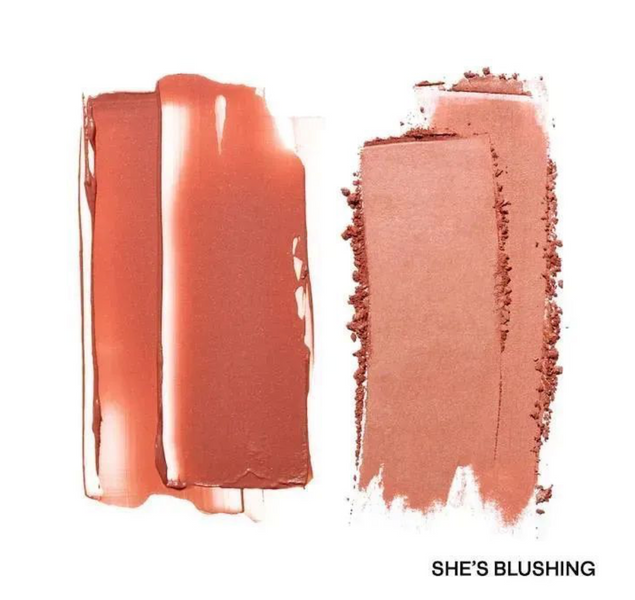 Мини румяна PATRICK TA Mini Major Headlines Double-Take Cr&egrave;me & Powder Blush Duo, оттенок She's Blushing  000058 фото