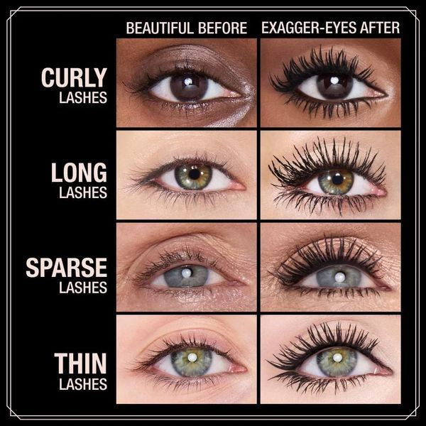 Подовжуюча туш для вій Charlotte Tilbury Exagger-eyes Volumizing and Curling Mascara, 10 мл 2868325987 фото