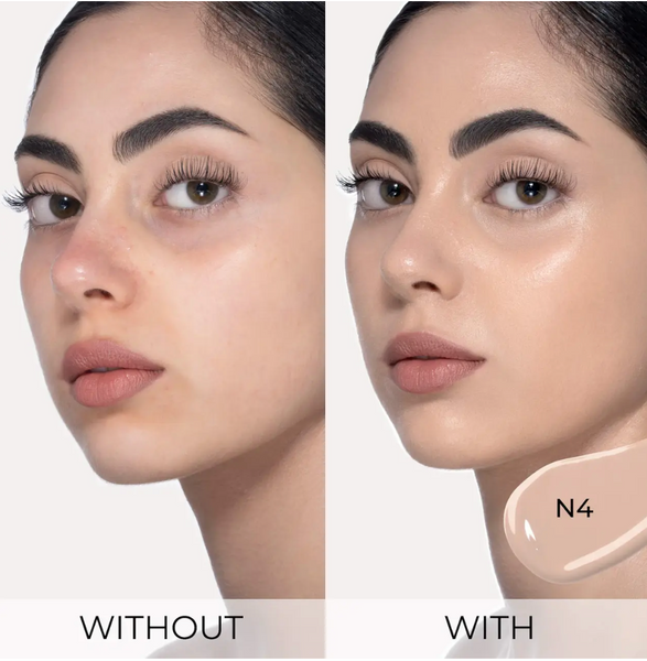 Тональний крем NATASHA DENONA Hy-Glam Foundation Hydrating & Blurring Luminous Longwear Serum відтінок 4N, 30 мл 000197 фото