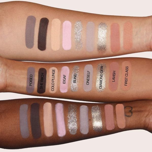 Палетка теней HUDA BEAUTY Icy Nude Eyeshadow Palette, 16.1 гр 2852622047 фото